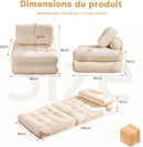 Canapé Lit 4-en-1 Pliable